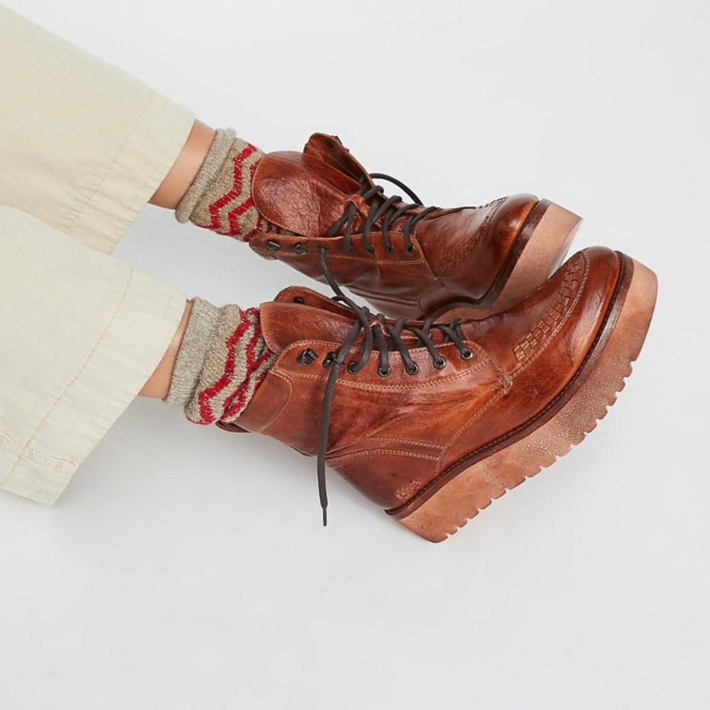 Sustainable Bed Stu Billie Lace Up Boots